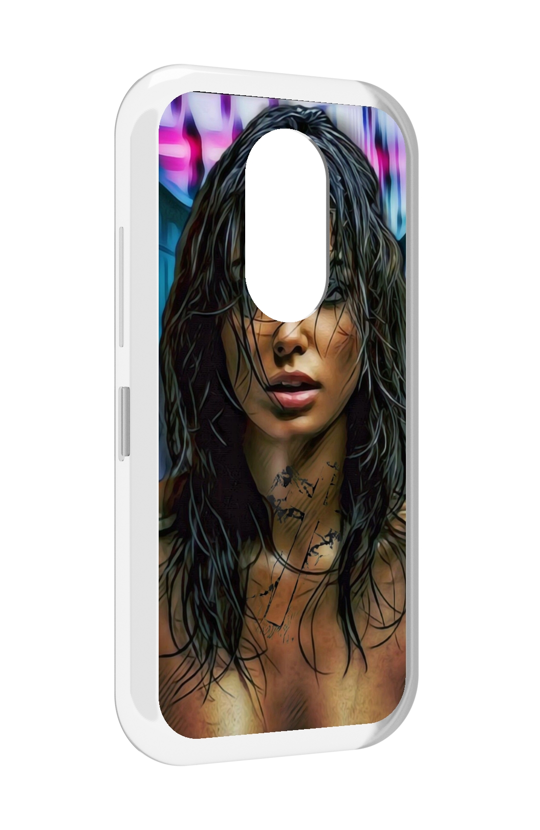 

Чехол MyPads девушка с мокрыми волосами женский для Doogee S61 / S61 Pro, Прозрачный, Tocco