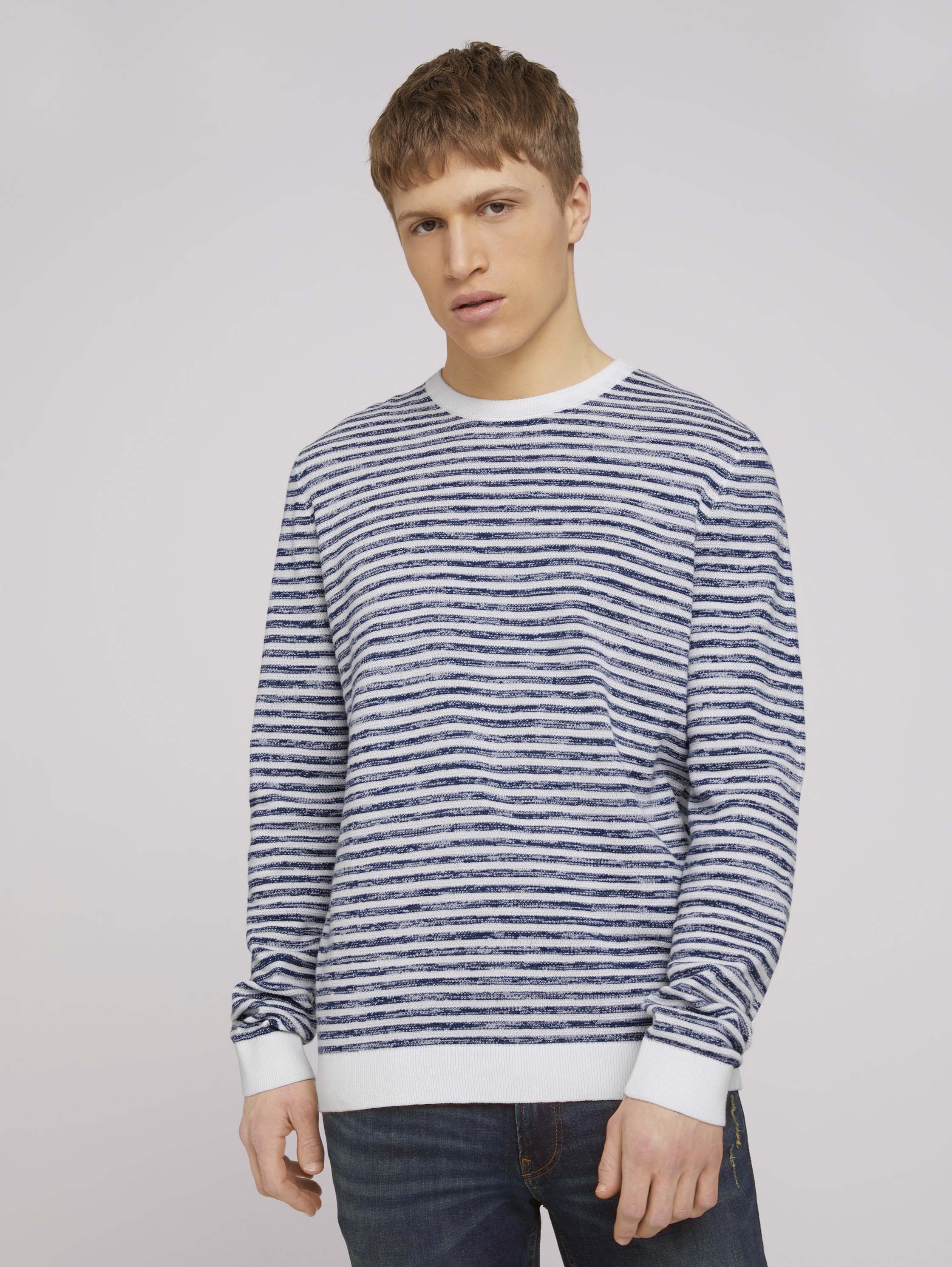 

Джемпер мужской TOM TAILOR 1025256 синий M, 1025256