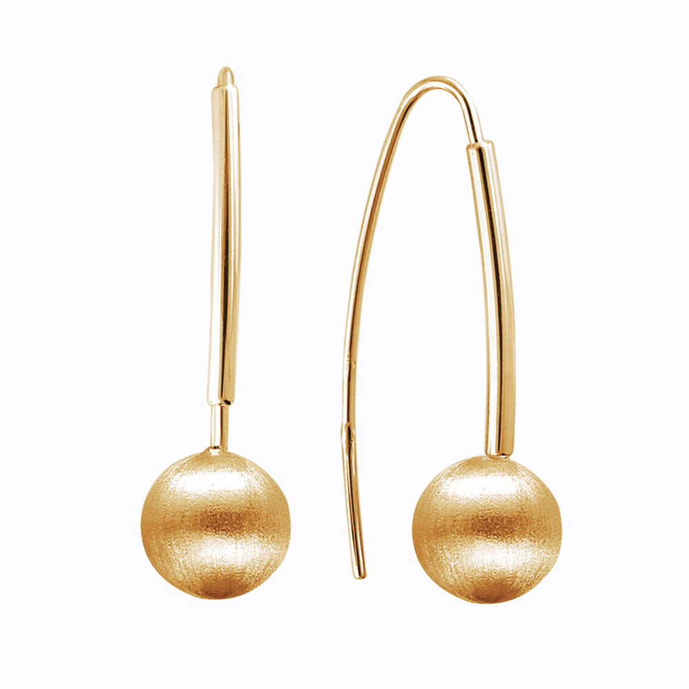 

Серьги женские из серебра Эстет 01С7510596А, без вставки, 01С7510596А