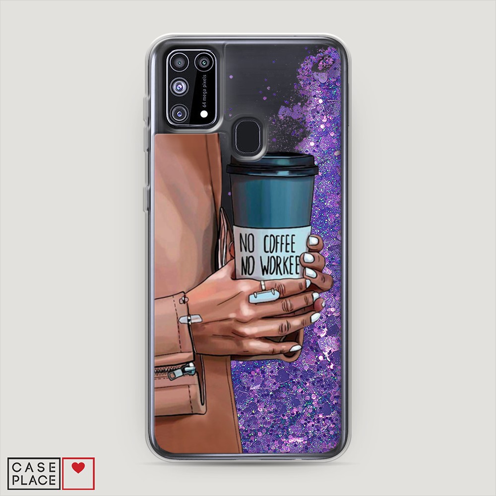

Чехол Awog на Samsung Galaxy M31 / Самсунг M31 "No coffee", Разноцветный, 2100792-1