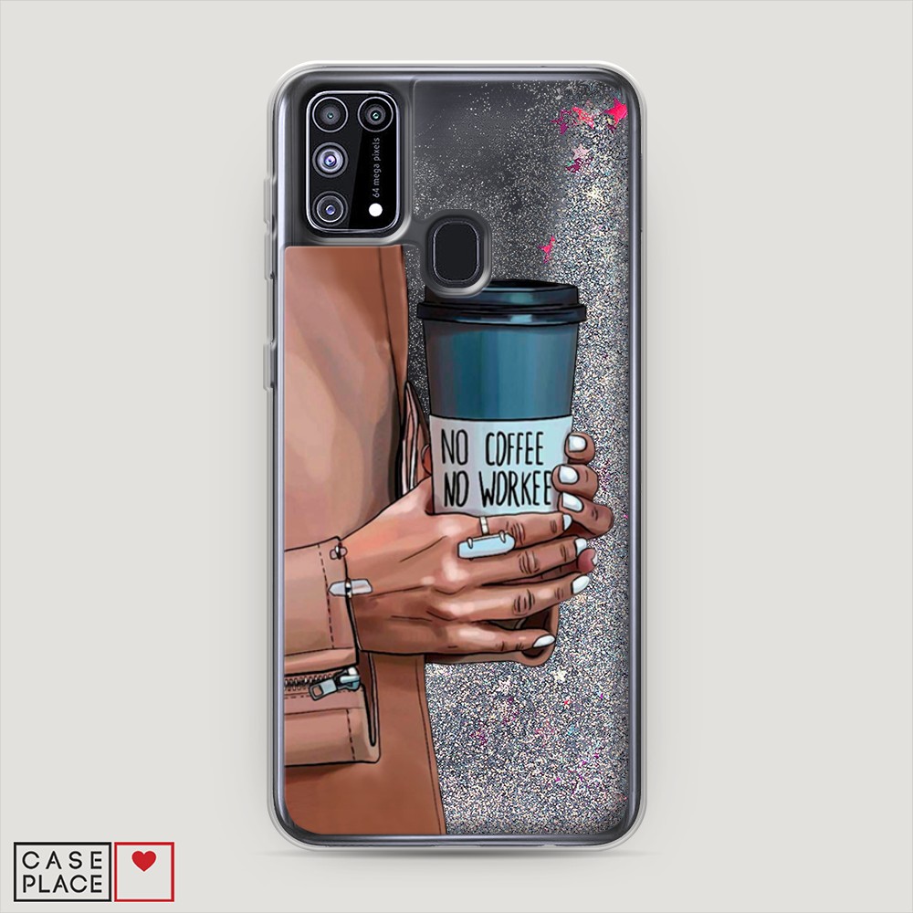 

Чехол Awog на Samsung Galaxy M31 / Самсунг M31 "No coffee", Разноцветный, 2100791-1