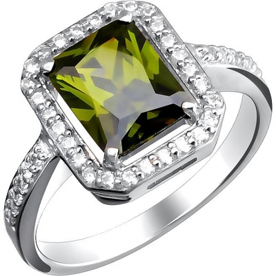 

Кольцо из серебра с фианитом р. 19 Эстет 01К2511633-1, 01К2511633-1