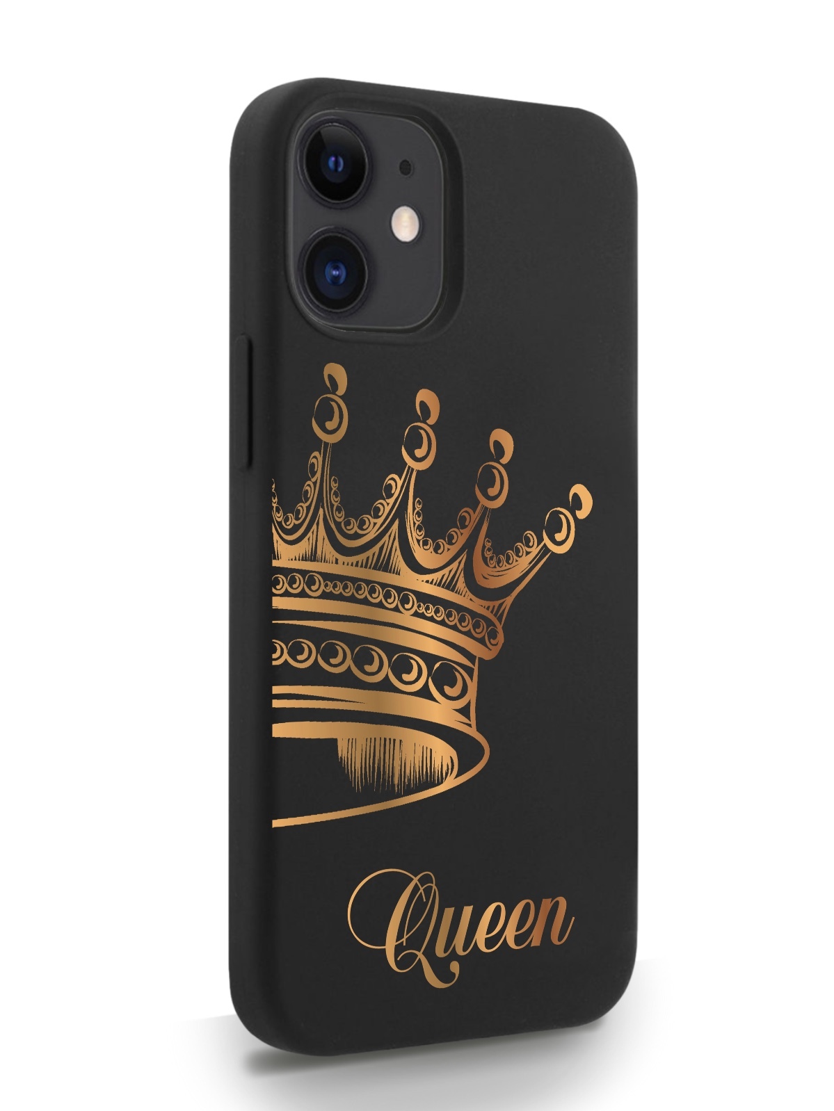 фото Чехол musthavecase для iphone 12 mini queen черный