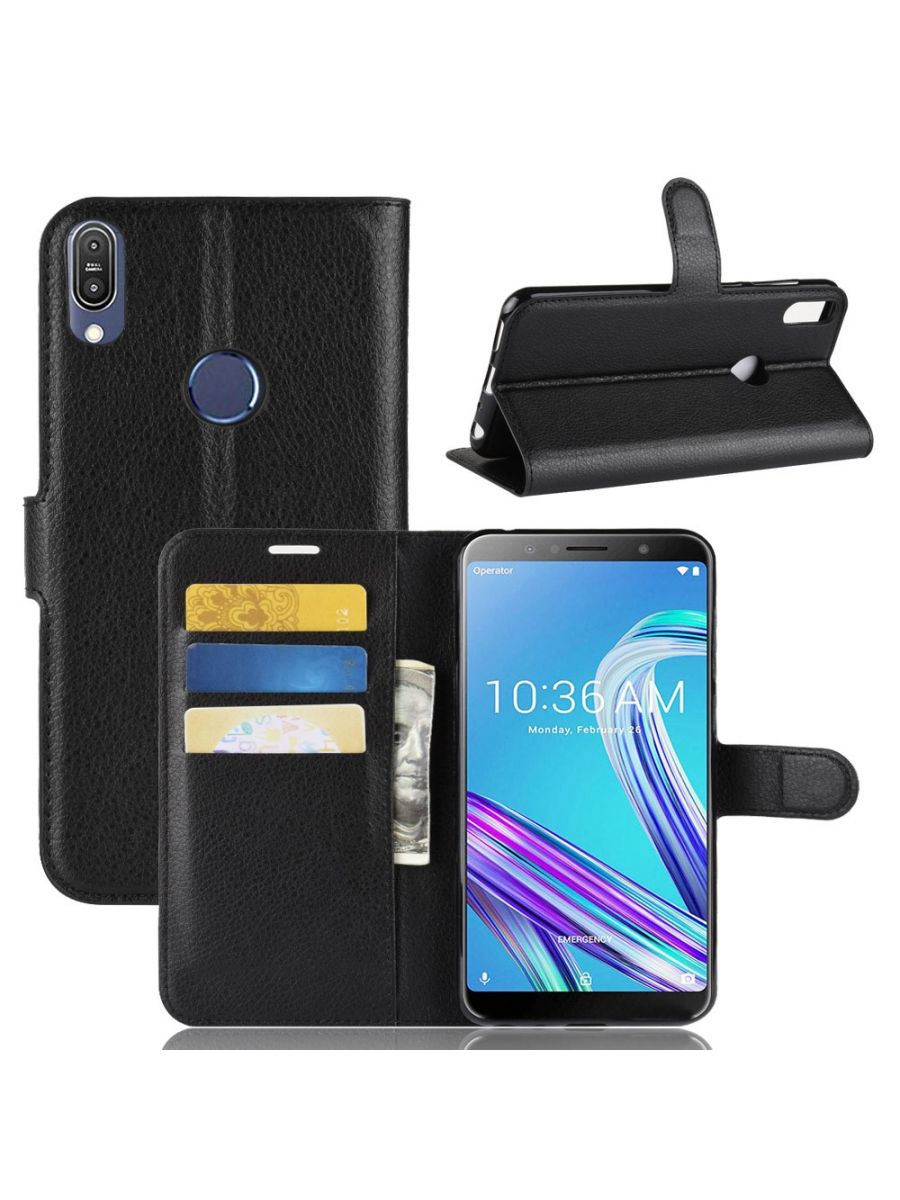 

Brodef Wallet Чехол книжка кошелек для Honor 10 коричневый