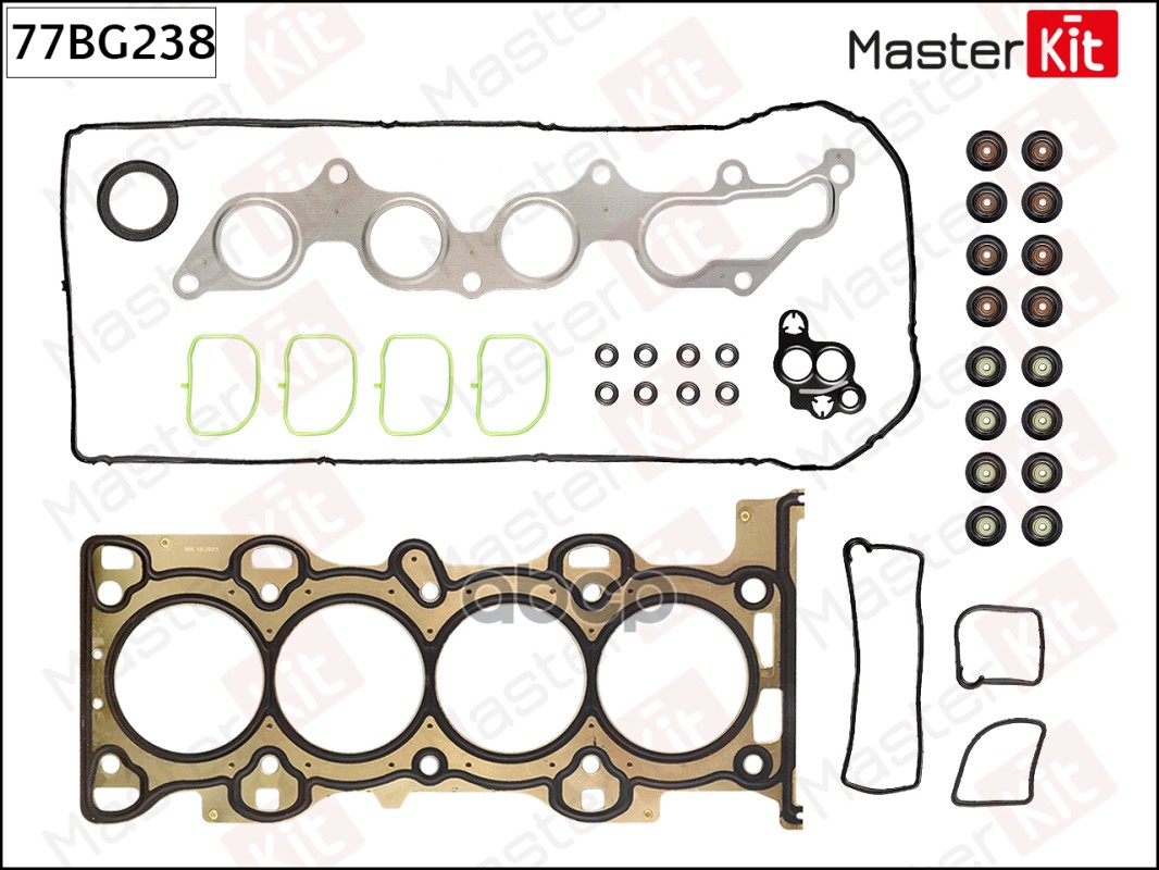

MASTERKIT к-кт прокладок ГБЦ FORD AODA