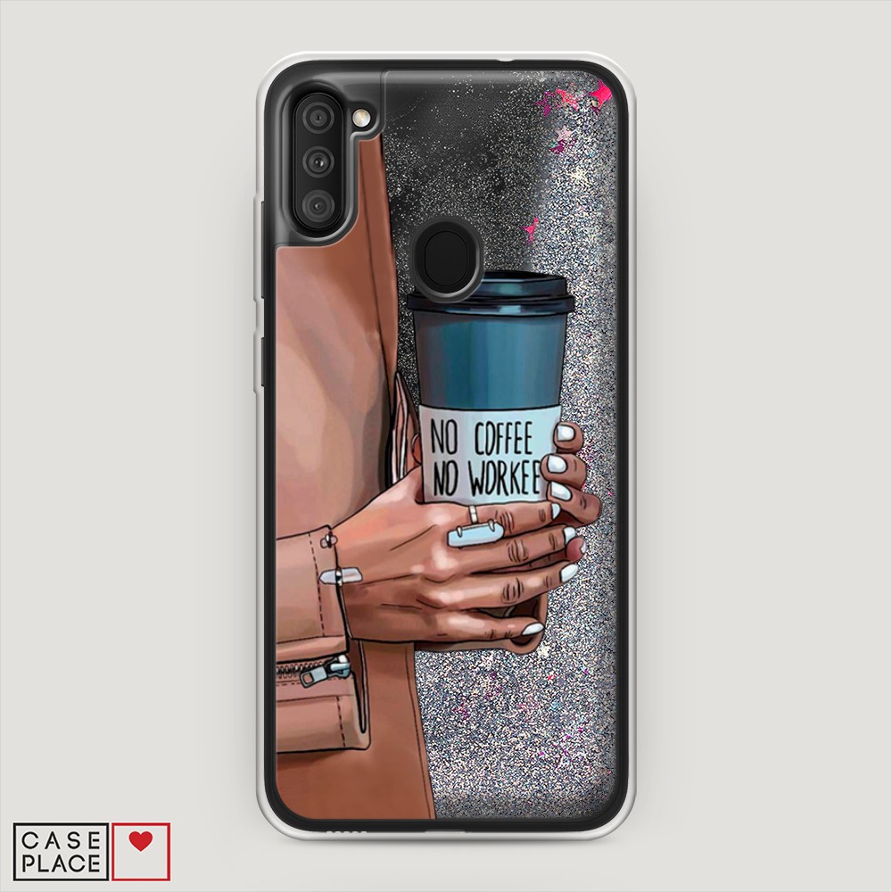 

Чехол Awog на Samsung Galaxy M11 / Самсунг M11 "No coffee", Разноцветный, 2100691-1
