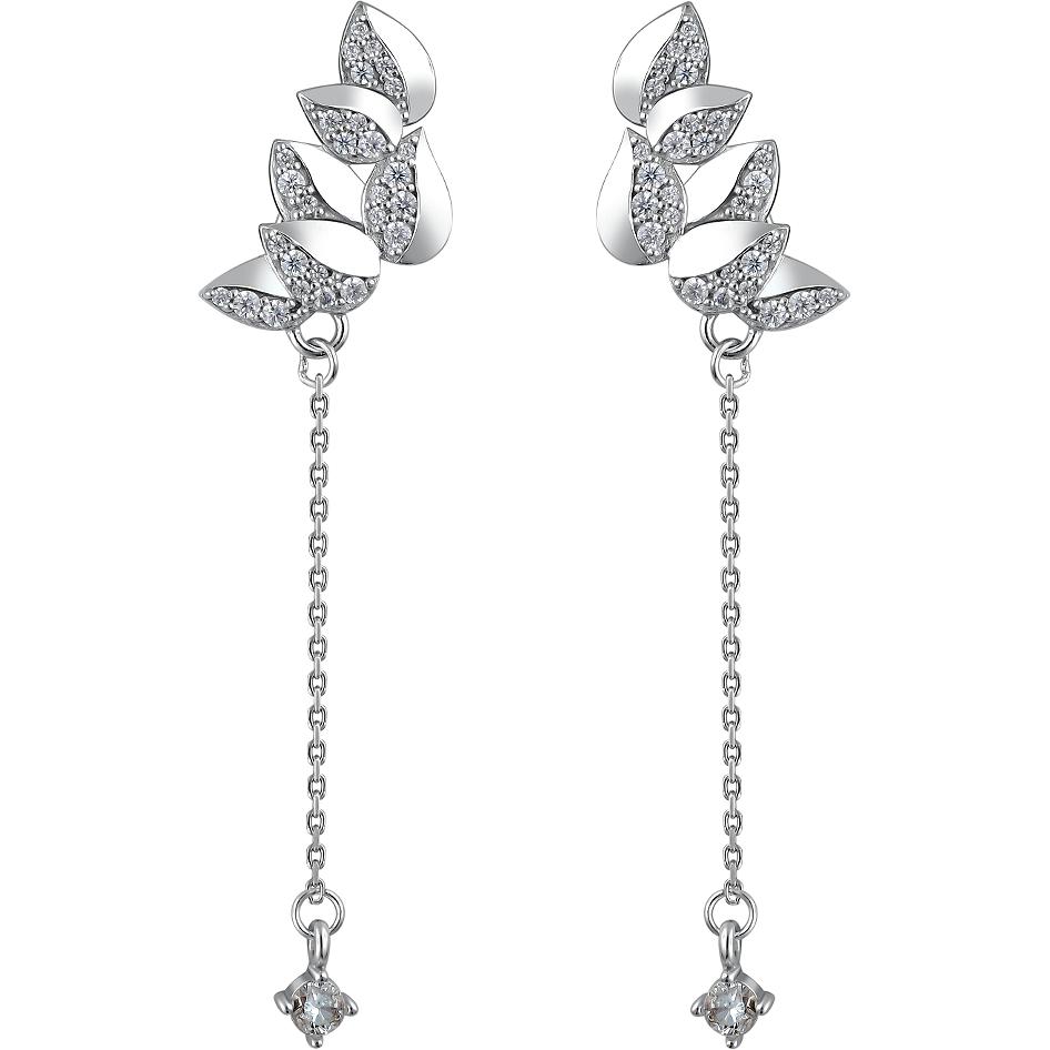 

Серьги женские из серебра Золотые купола А16С151295, фианит, А16С151295