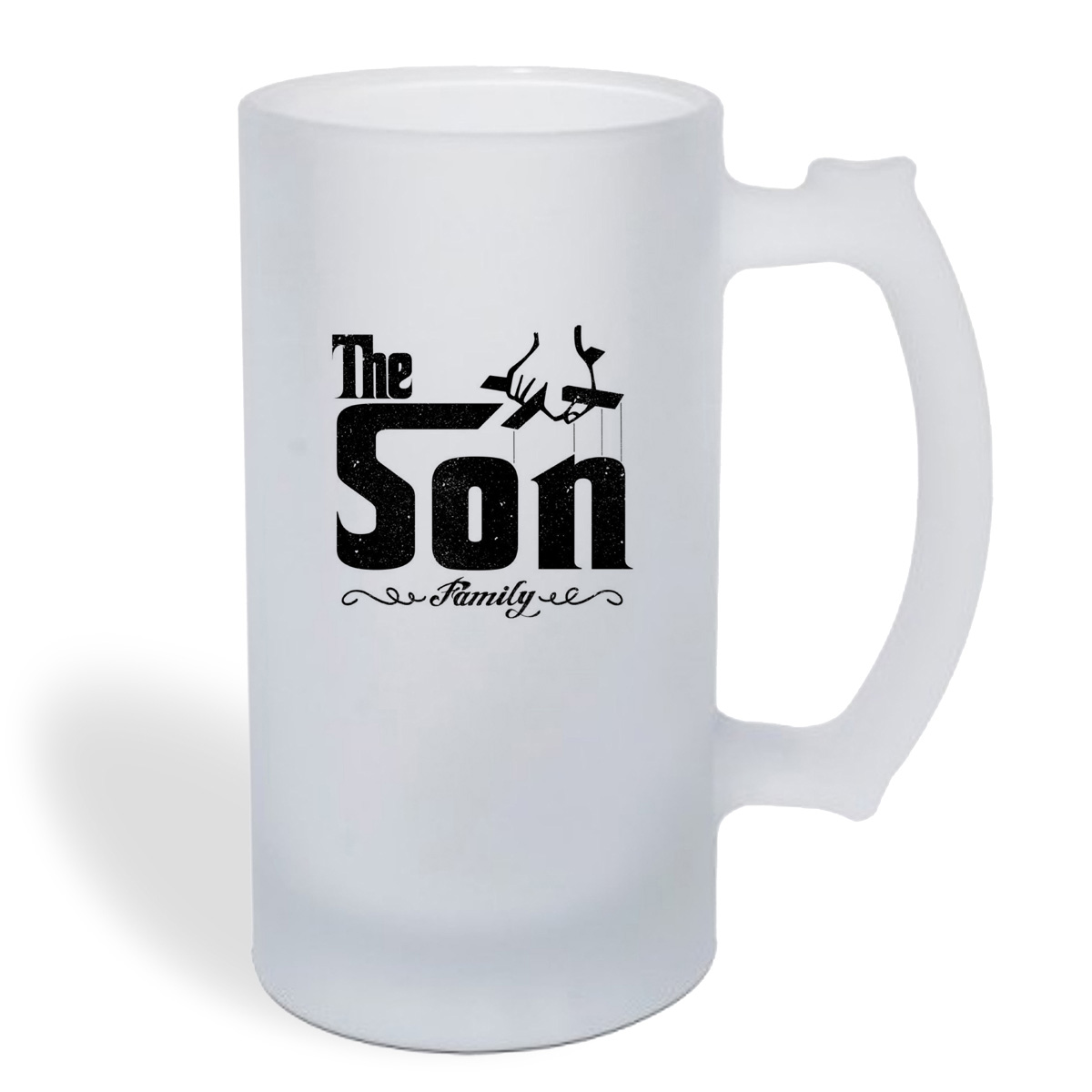 

Кружка пивная CoolPodarok Прикол. Семья. The son. Сын