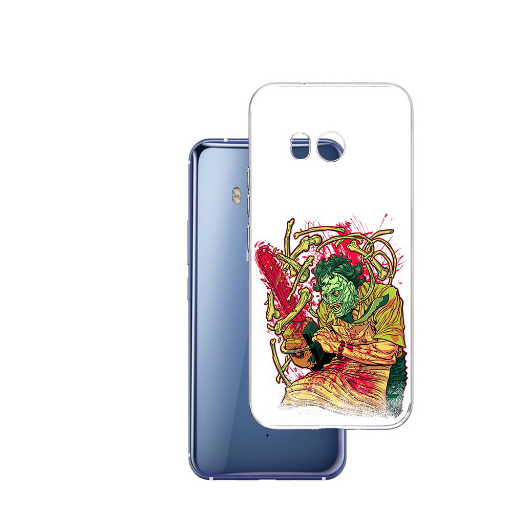 

Чехол MyPads Tocco для HTC U11 яркий мясник, Прозрачный, Tocco