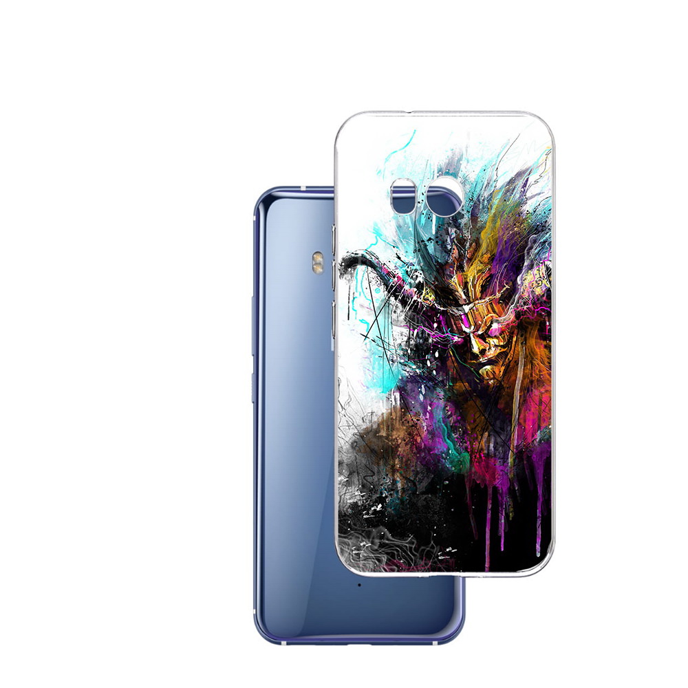 

Чехол MyPads Tocco для HTC U11 яркий дьявол, Прозрачный, Tocco