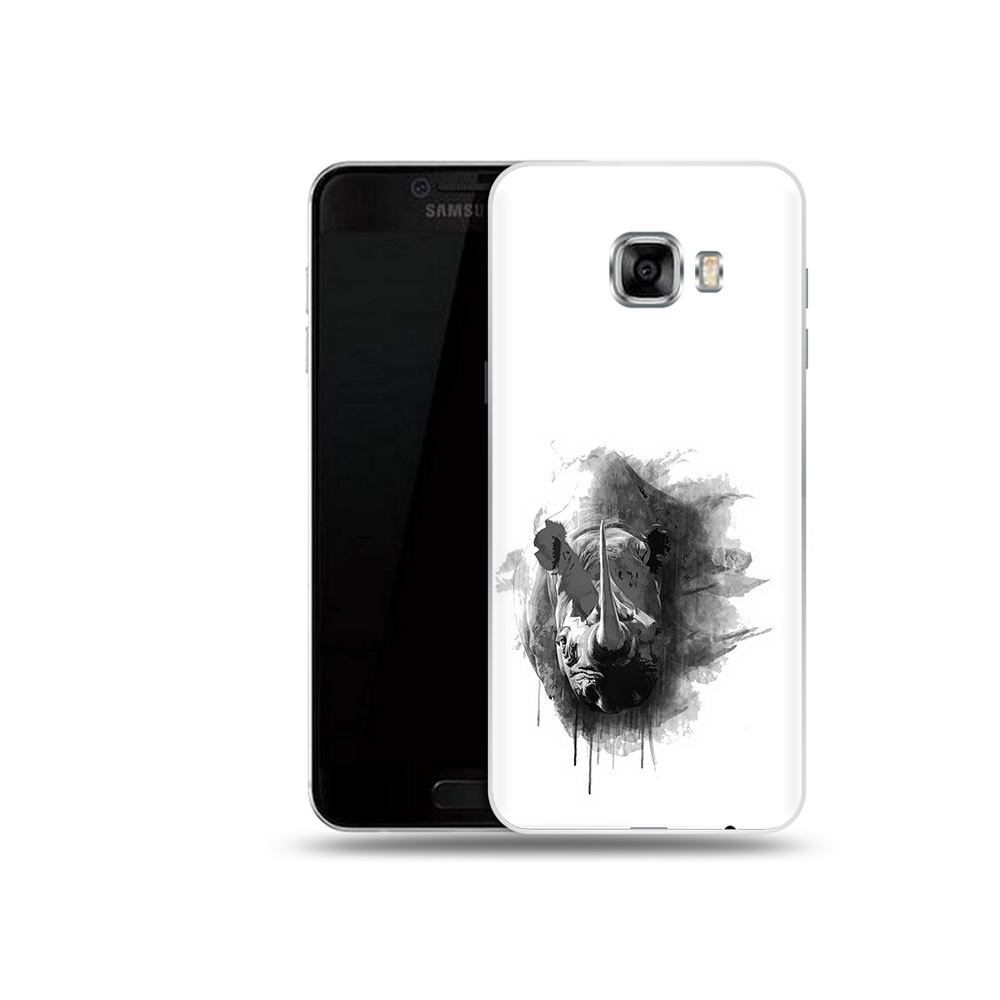 

Чехол MyPads Tocco для Samsung Galaxy C5 (2016) носорог, Прозрачный, Tocco