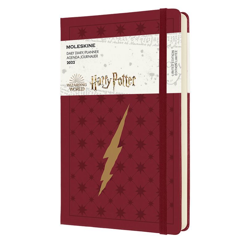 

Ежедневник Moleskine DHP12DC3Y22 LE Harry Potter Large 130х210мм 400стр. бордовый, Ежедневники и еженедельники
