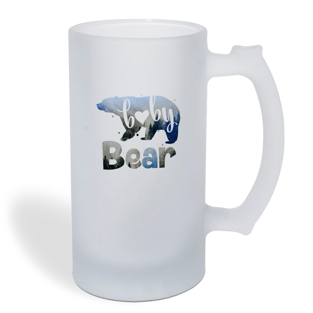 

Кружка пивная CoolPodarok Семья. Baby BEAR. Ребенок медведь