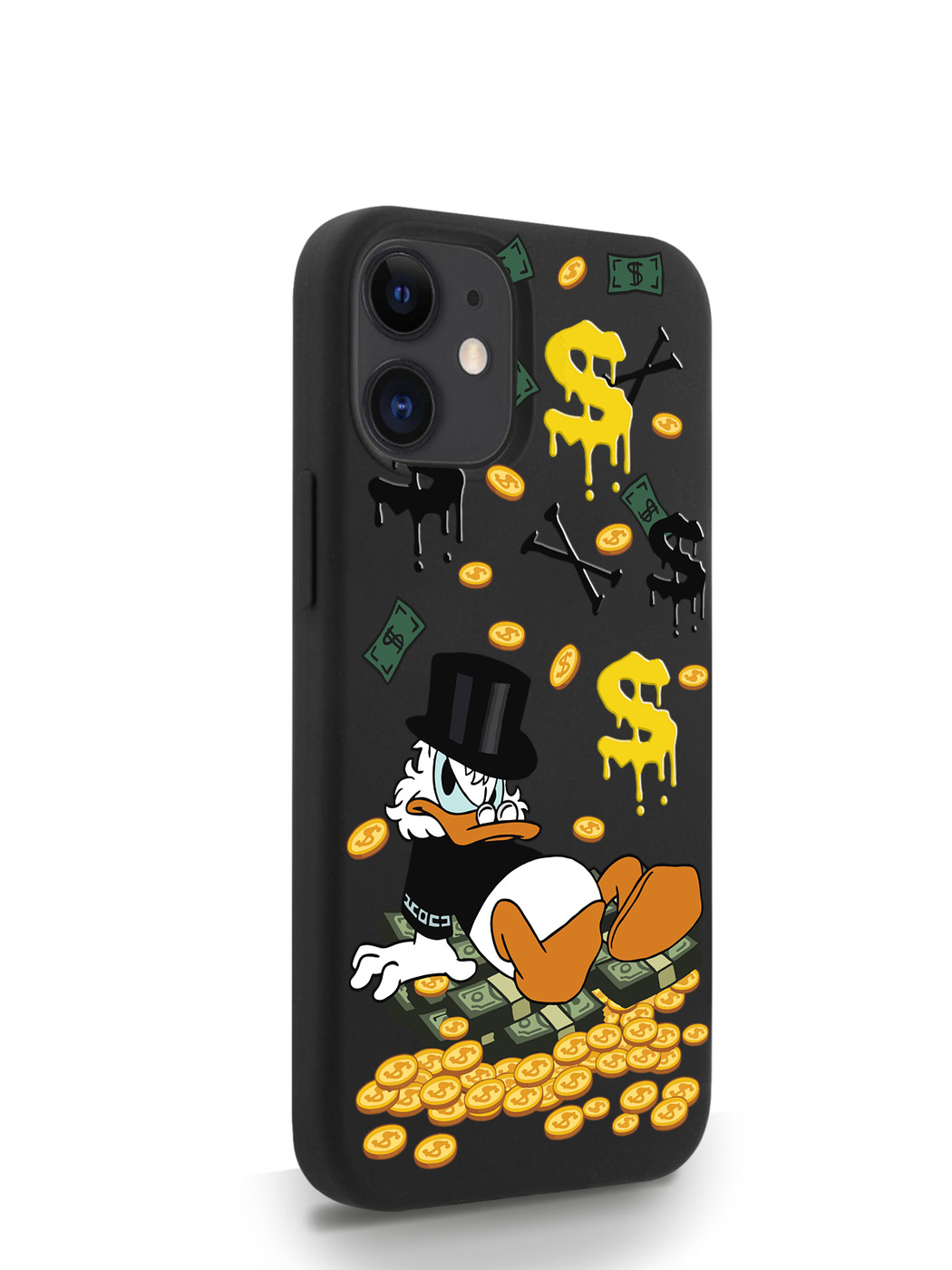 фото Чехол musthavecase для iphone 12 mini богатенькая утка черный
