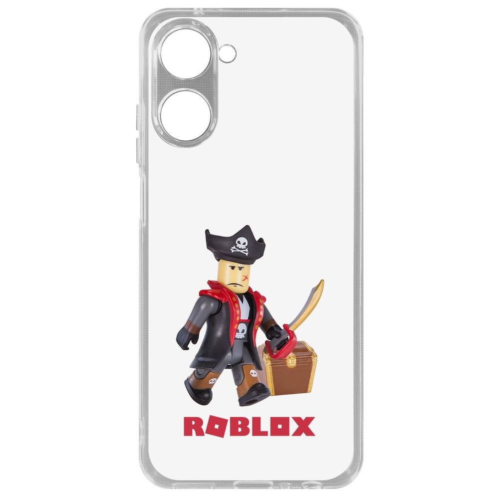 

Чехол Roblox-Капитан Ярость для Realme 10 4G, Прозрачный