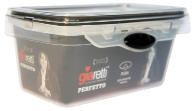 

Емкость для продуктов Giaretti Perfetto с защелками 1,1 л