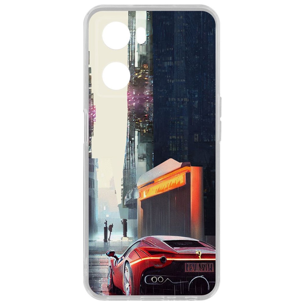

Чехол Сити для Oppo A57s, Прозрачный