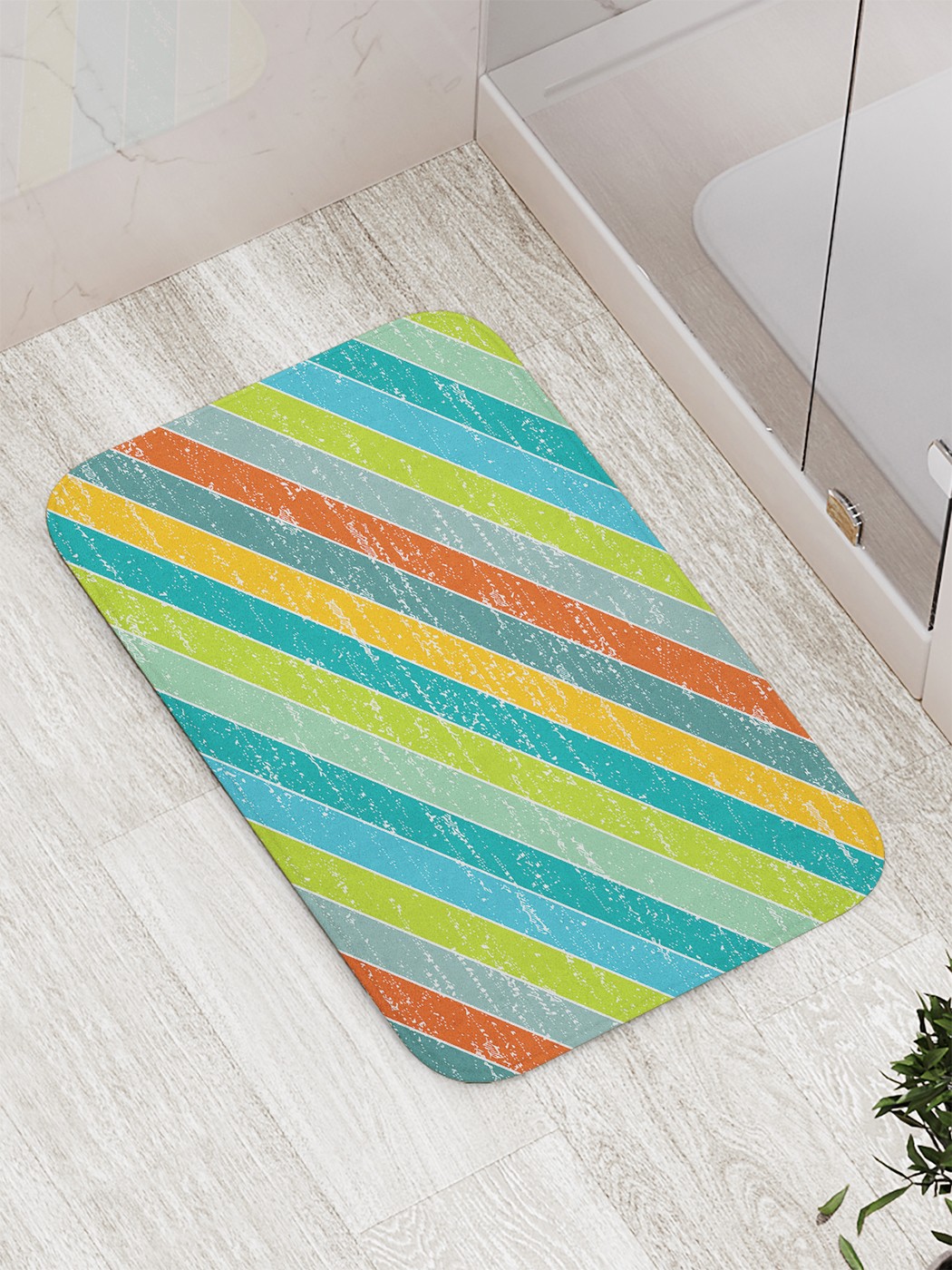 

bath_63008 Коврик противоскользящий для ванной, сауны, бассейна, 77х52 см