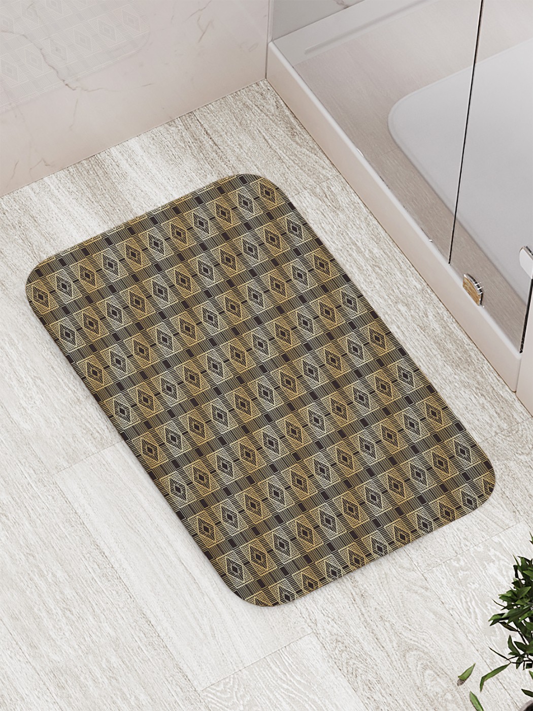 

bath_62890 Коврик противоскользящий для ванной, сауны, бассейна, 77х52 см