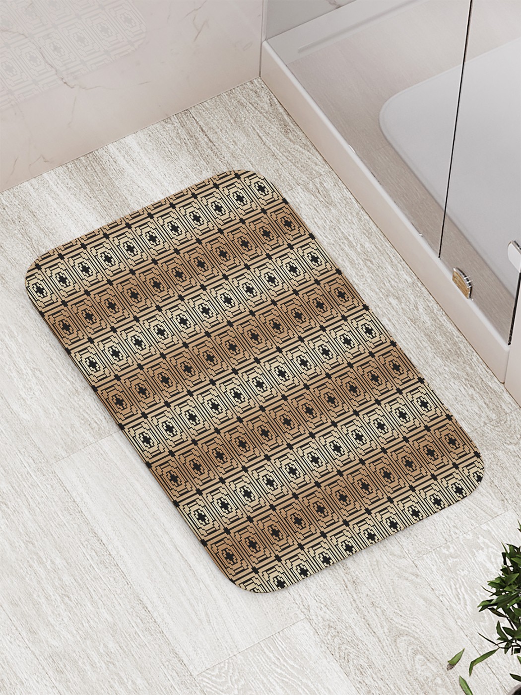 

bath_62886 Коврик противоскользящий для ванной, сауны, бассейна, 77х52 см