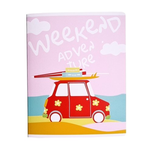 

Тетрадь общая в клетку BeSmart Weekend, 48 л., 1 шт., Be Smart Weekend 5 48