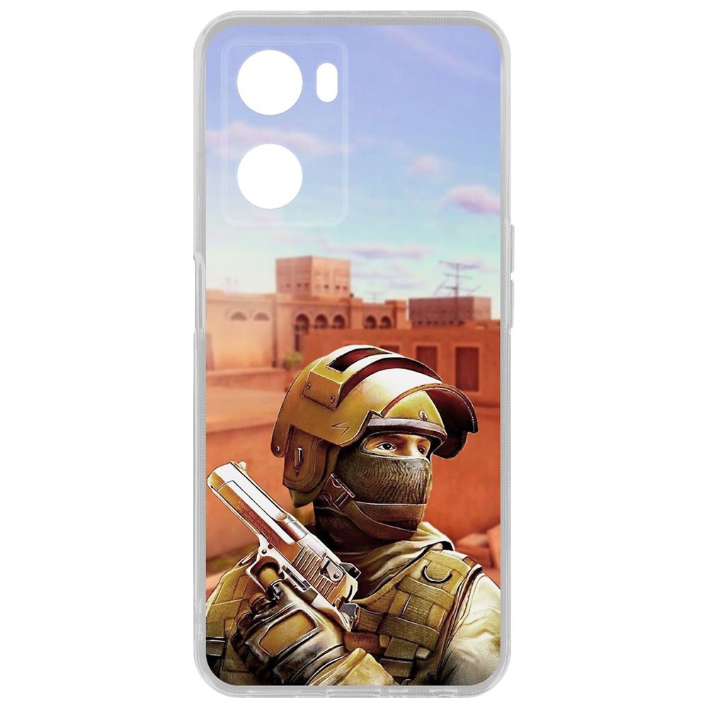 

Чехол Cтандофф 2 (Standoff 2) - Спец для Oppo A57s, Прозрачный