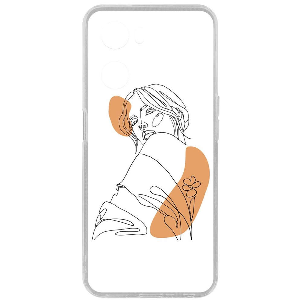 

Чехол Загадка для Oppo A57s, Прозрачный