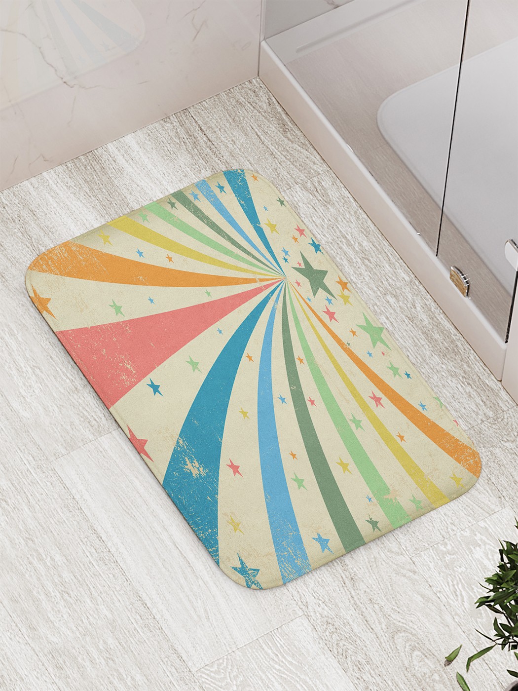 

bath_62864 Коврик противоскользящий для ванной, сауны, бассейна, 77х52 см