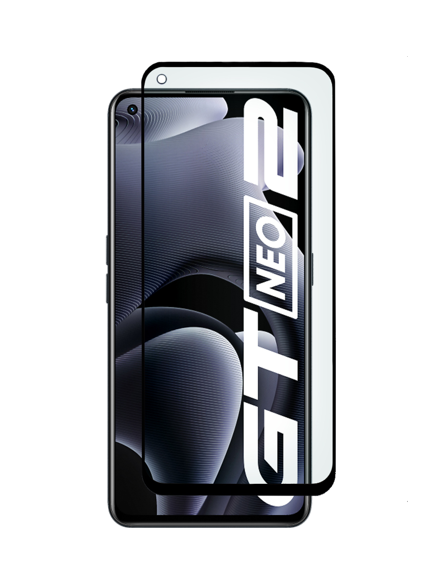 

Защитное стекло 3D для Realme GT Neo 2 черный, с рамкой, MOTG-3D-RLM-GT-NEO2-HOL