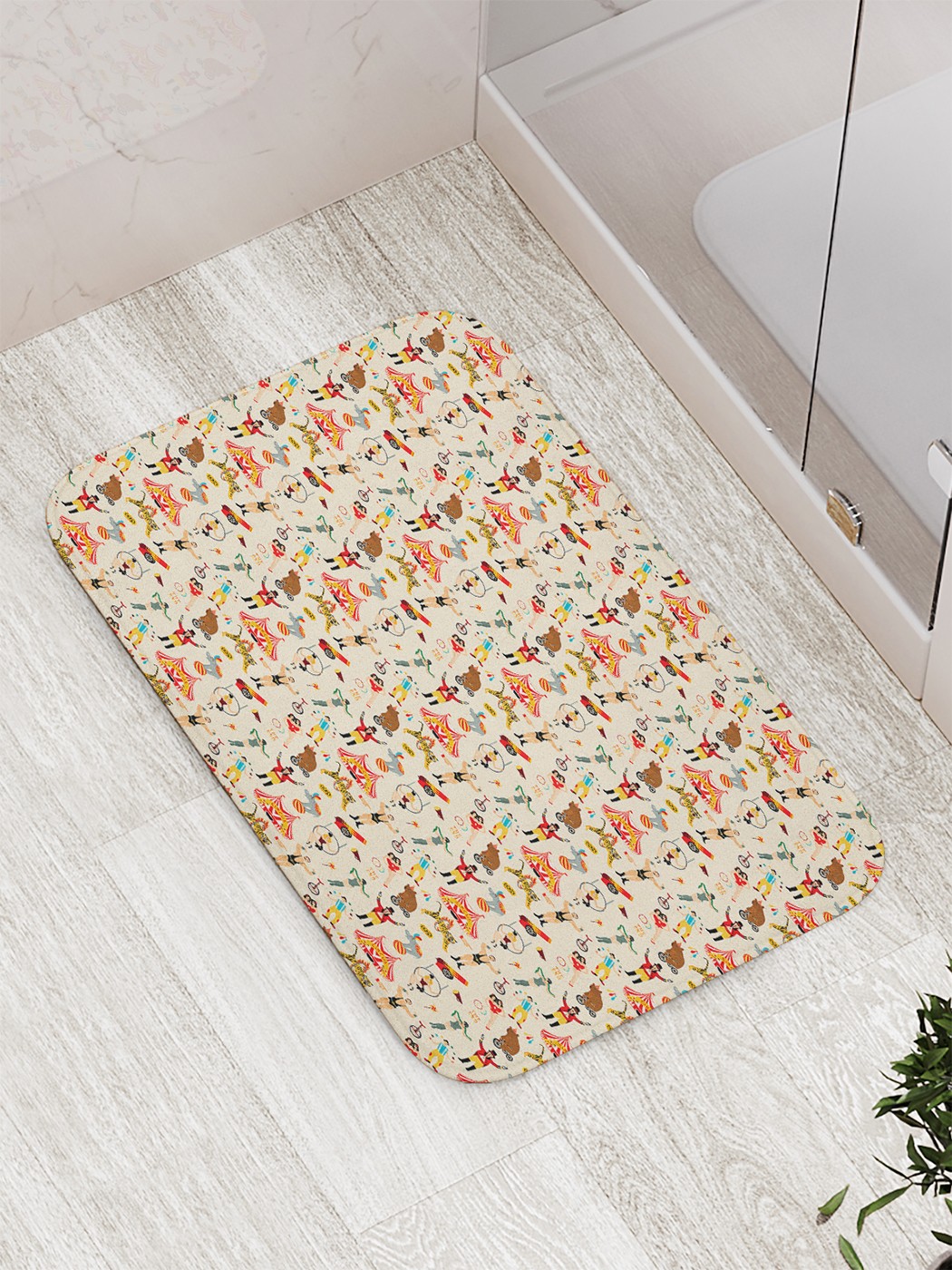 

bath_62849 Коврик противоскользящий для ванной, сауны, бассейна, 77х52 см