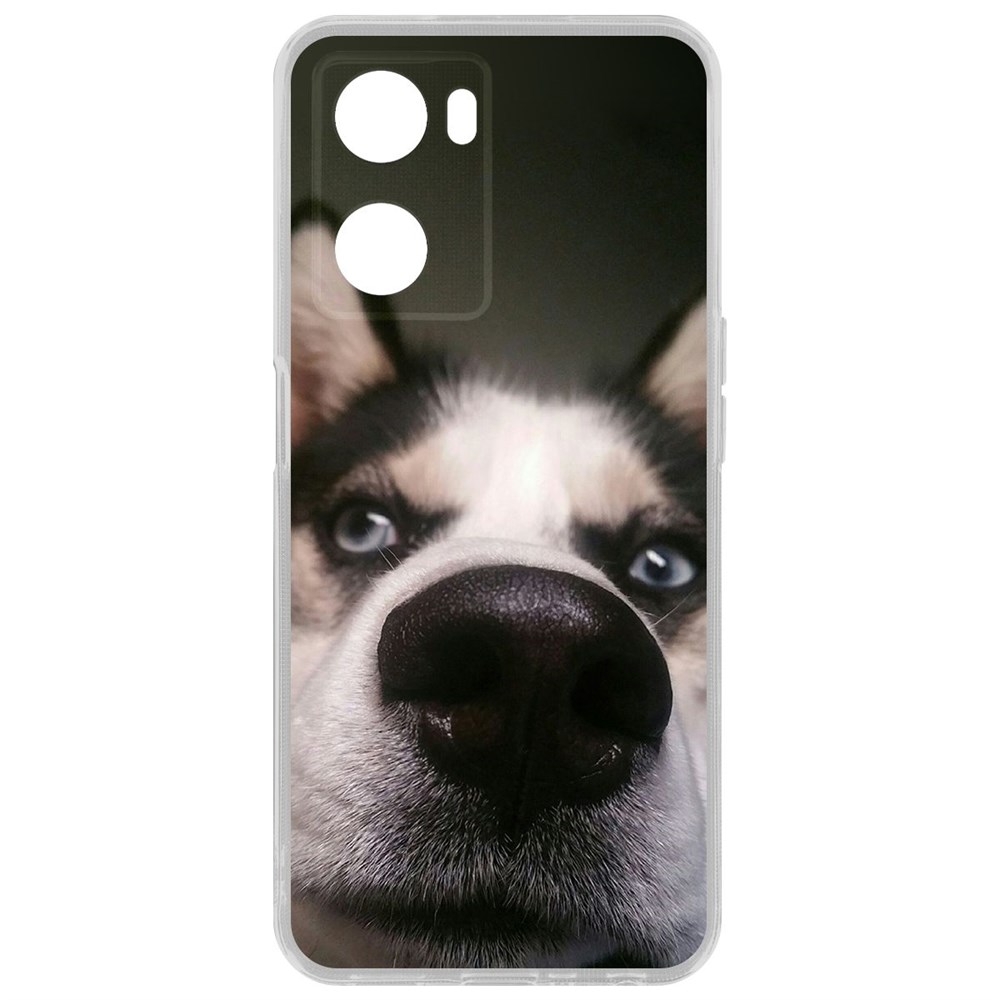 

Чехол Нос для Oppo A57s, Прозрачный