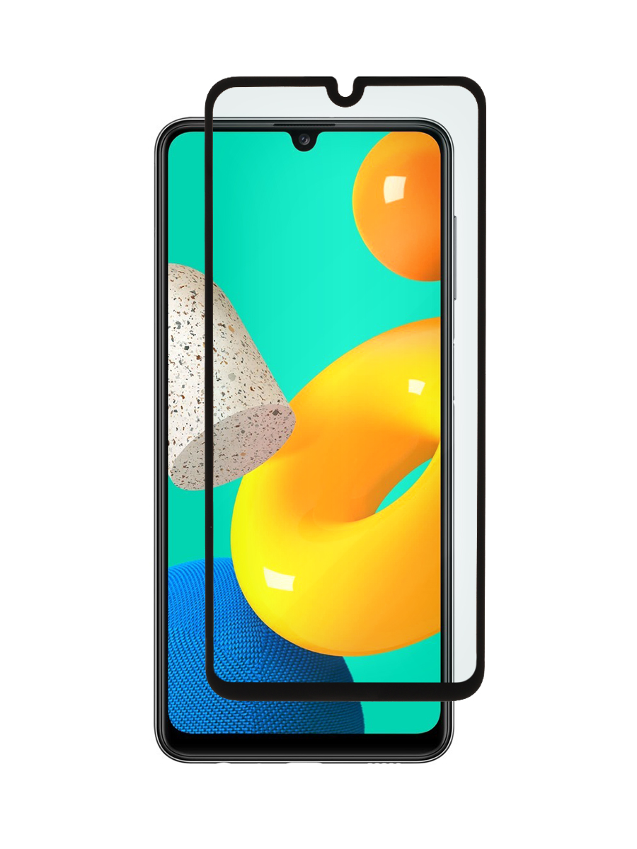 

Защитное стекло 3D для Samsung M32, M22 M325, M225 черный, с рамкой, MOTG-3D-SAM-M32
