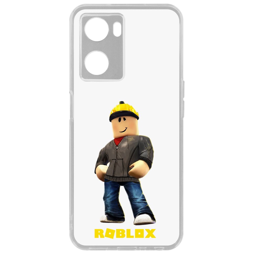 

Чехол Roblox-Строитель для Oppo A57s, Прозрачный