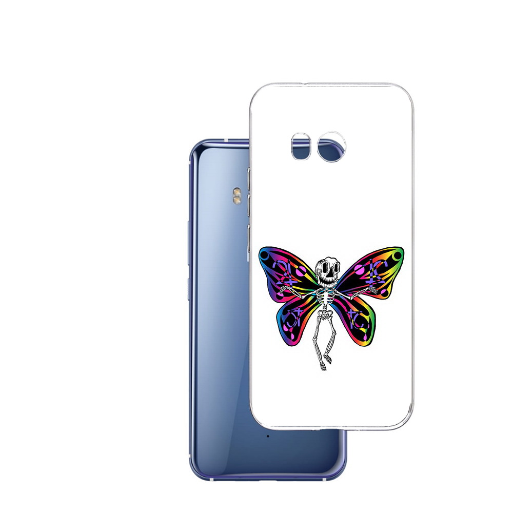 

Чехол MyPads Tocco для HTC U11 эффект бабочки, Прозрачный, Tocco
