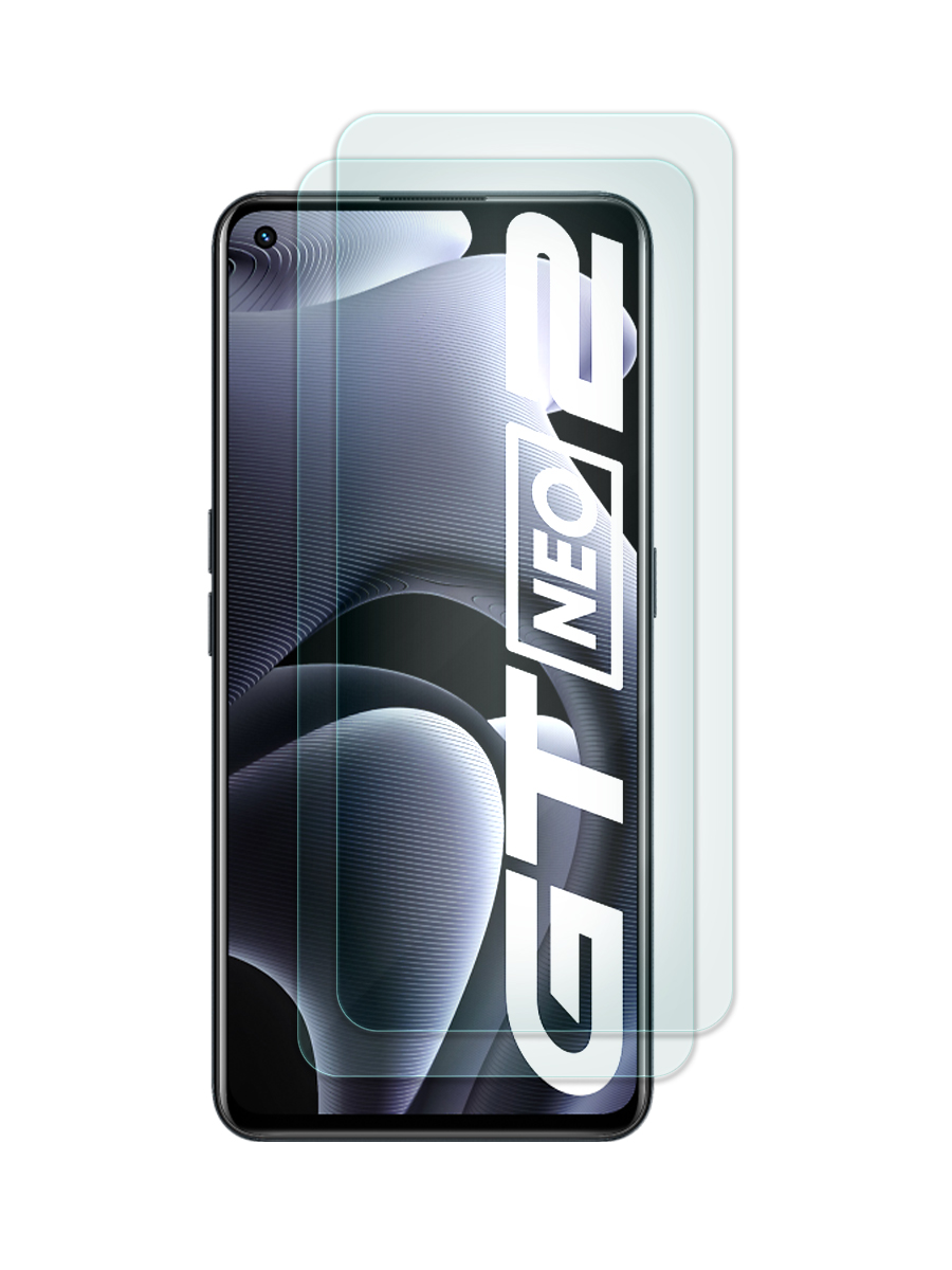 

Защитное стекло для Realme GT Neo 2, Realme GT Neo 3T комплект 2 шт прозрачное, без рамки, ZTG2-RLM-GT-NEO2
