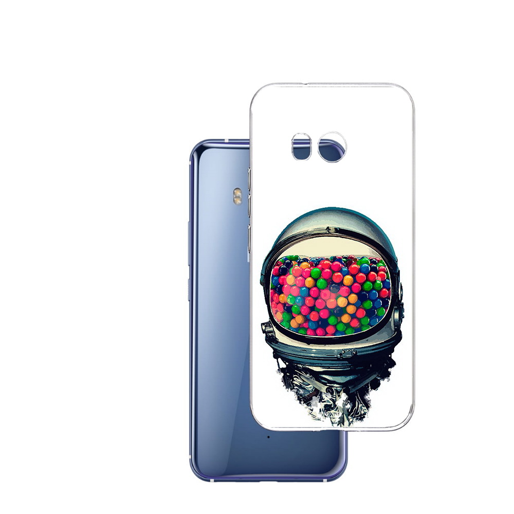 

Чехол MyPads Tocco для HTC U11 шлем космонавта, Прозрачный, Tocco