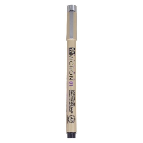 

Ручка капиллярная Sakura Pigma Micron 0.25 мм, цвет чернил: черный, Sakura Pigma Micron 025