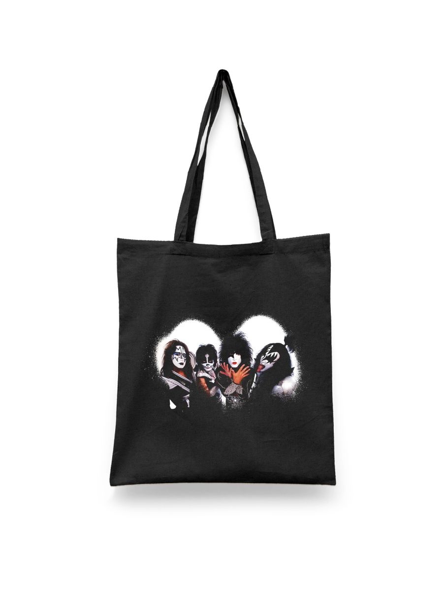

Шоппер унисекс Каждому Своё Kiss/Рок группа MGKS14, черный, Kiss/Рок группа MGKS14