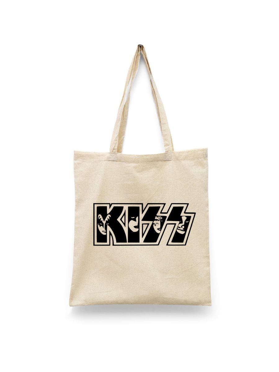 

Шоппер унисекс Каждому Своё Kiss/Рок группа MGKS13, белый, Kiss/Рок группа MGKS13