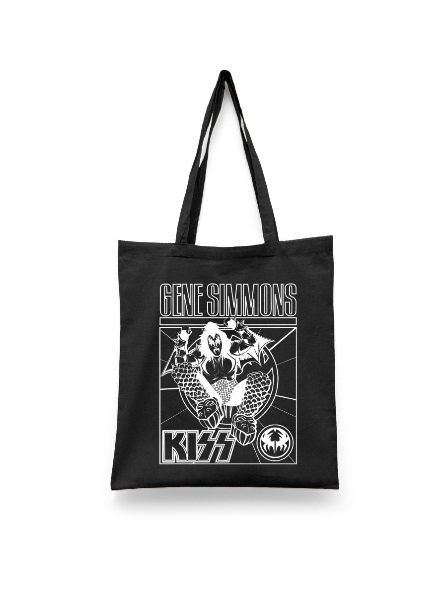 

Шоппер унисекс Каждому Своё Kiss/Рок группа MGKS8, черный, Kiss/Рок группа MGKS8