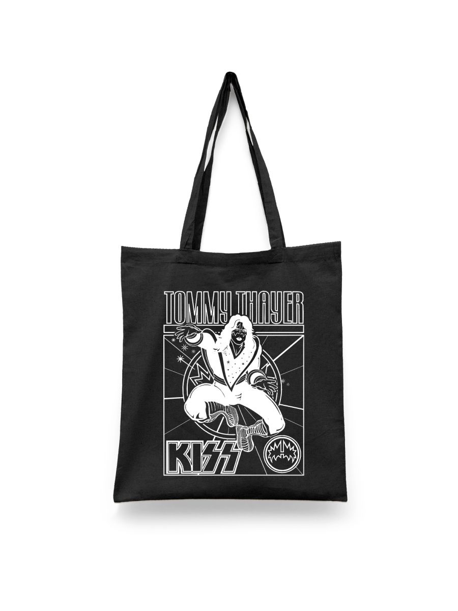 

Шоппер унисекс Каждому Своё Kiss/Рок группа MGKS7, черный, Kiss/Рок группа MGKS7