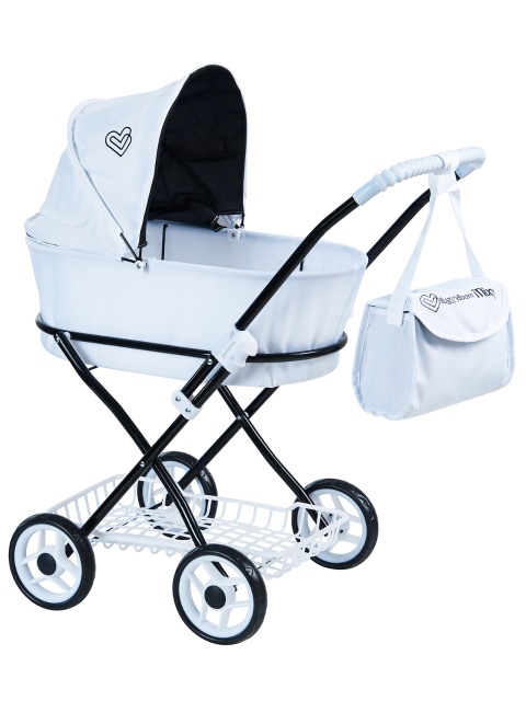 

Коляска для кукол классическая Buggy Boom для кукол Mixy 8019-3100 с козырьком