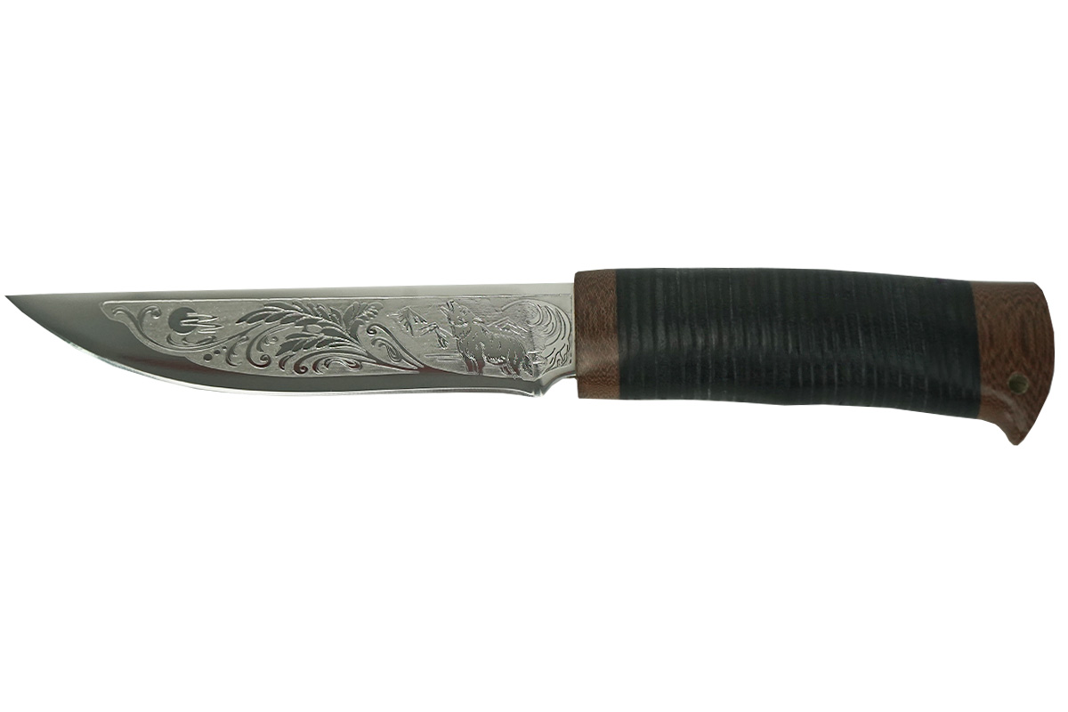 Туристический нож Стиль-М НС-72, коричневый