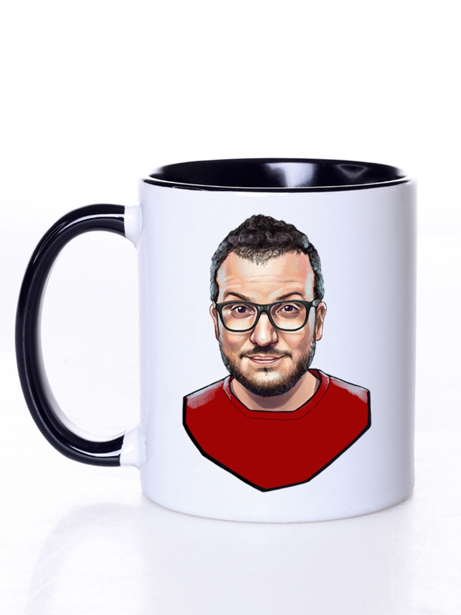 

Кружка СувенирShop Комики "Дмитрий Позов / Импровизация" 330 мл CU-KMDP1-BI/S