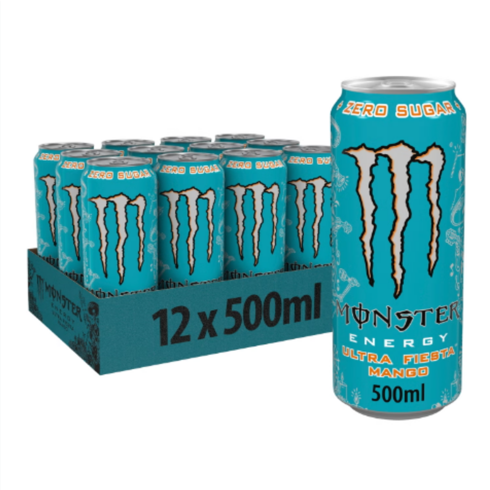 Энергетический напиток Monster Energy Манго, 500 мл х 12 шт