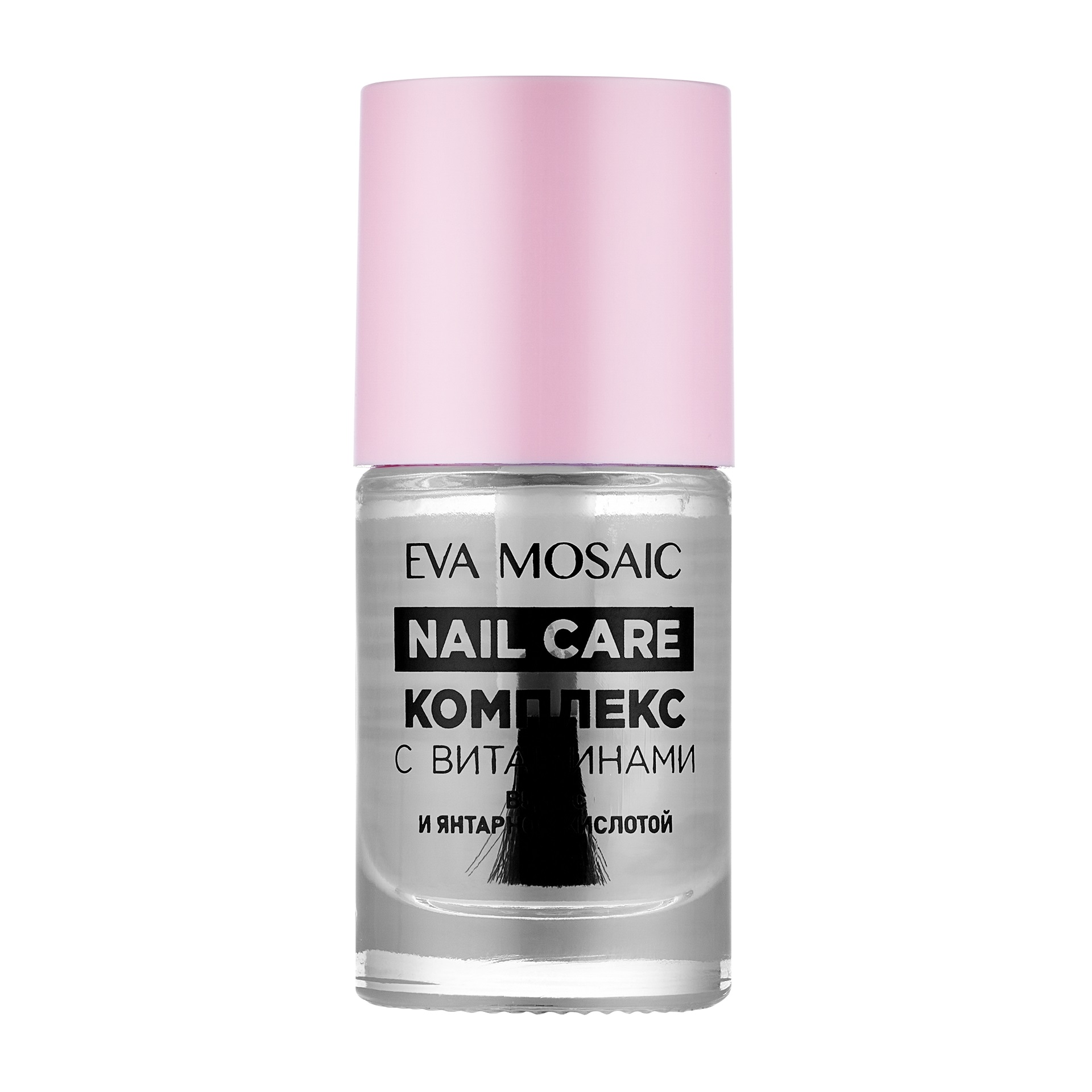 

Средство для ухода за ногтями с витаминами и янтарной кислотой Eva Mosaic Nail Care