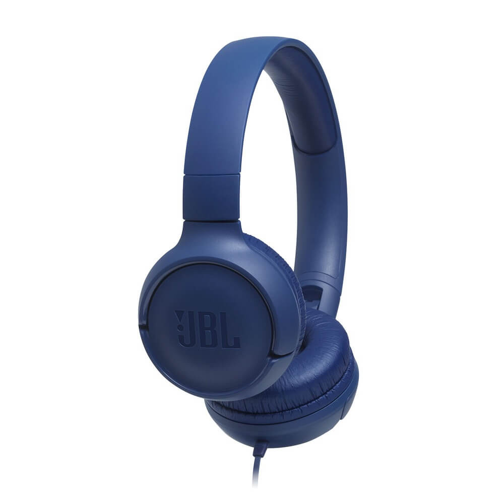 Проводные наушники JBL Tune 500 Blue (JBLT500BLU)