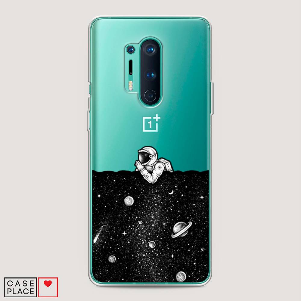 

Чехол Awog на OnePlus 8 Pro / ВанПлас 8 Pro "Космический сон", Серый, 151050-4