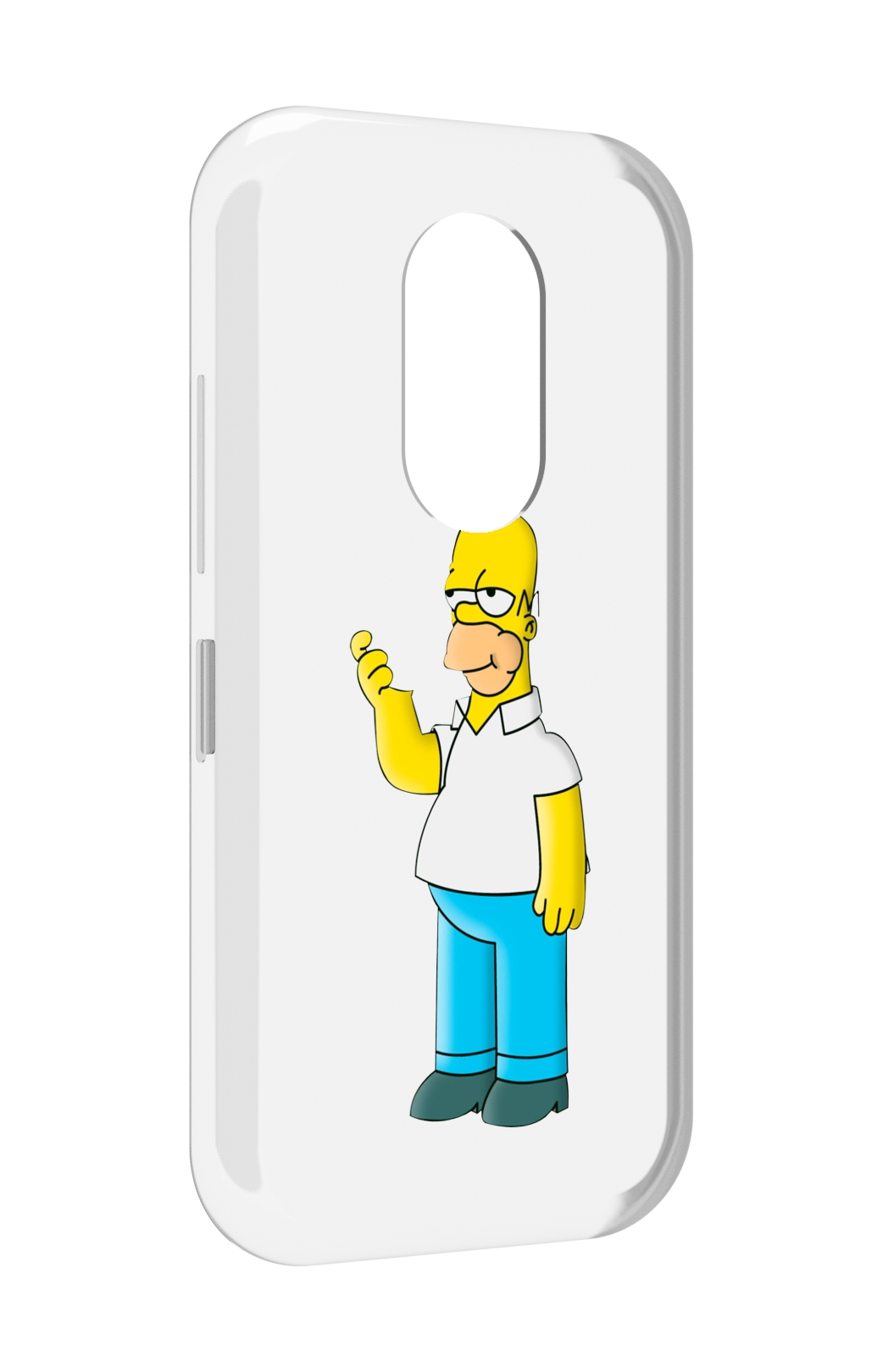 

Чехол MyPads гомер-симпсон для Doogee S61 / S61 Pro, Прозрачный, Tocco