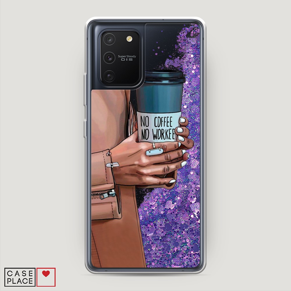 

Чехол Awog на Samsung Galaxy A91/S10 Lite "No coffee", Разноцветный, 29992-1